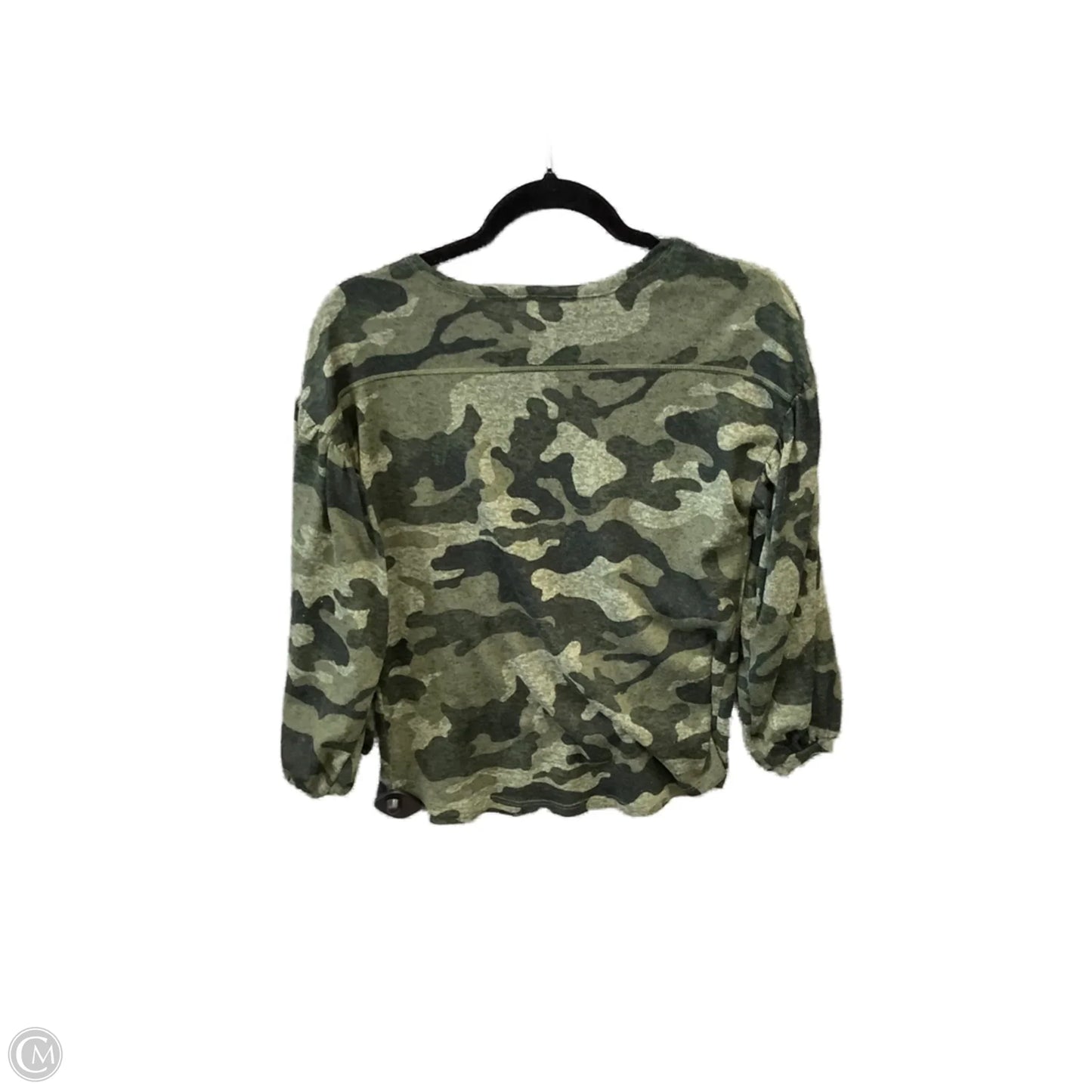 Top Long Sleeve By Clothes Mentor In Camouflage Print, Size: S