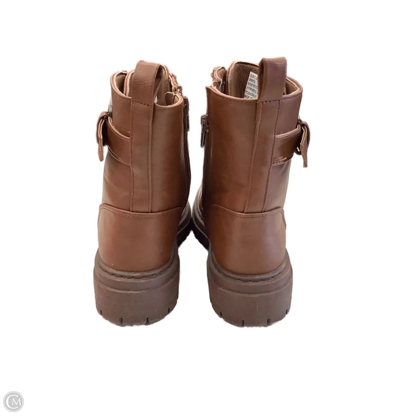 Boots Ankle Flats By Rock And Candy In Brown, Size: 7