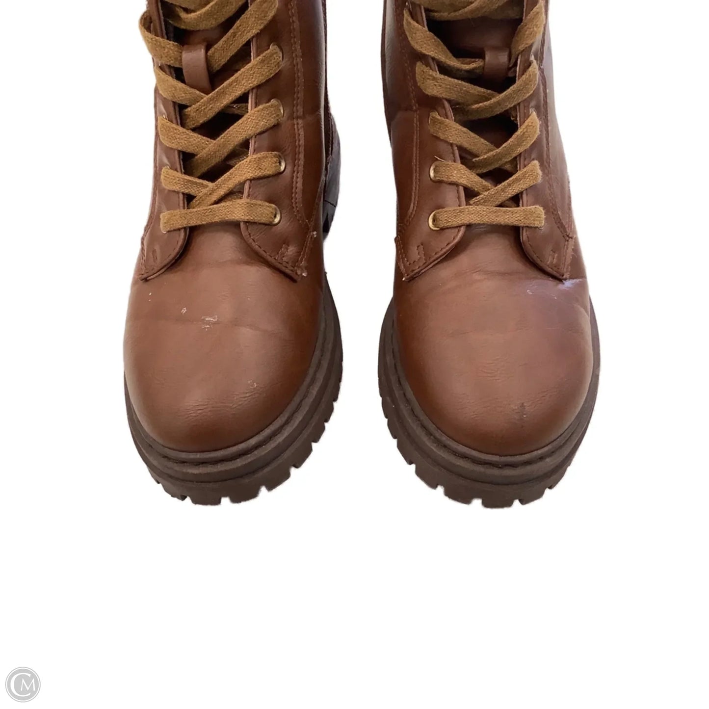 Boots Ankle Flats By Rock And Candy In Brown, Size: 7