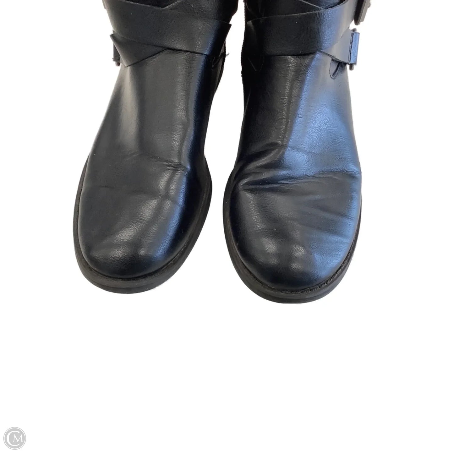 Boots Knee Flats By Style And Company In Black, Size: 7