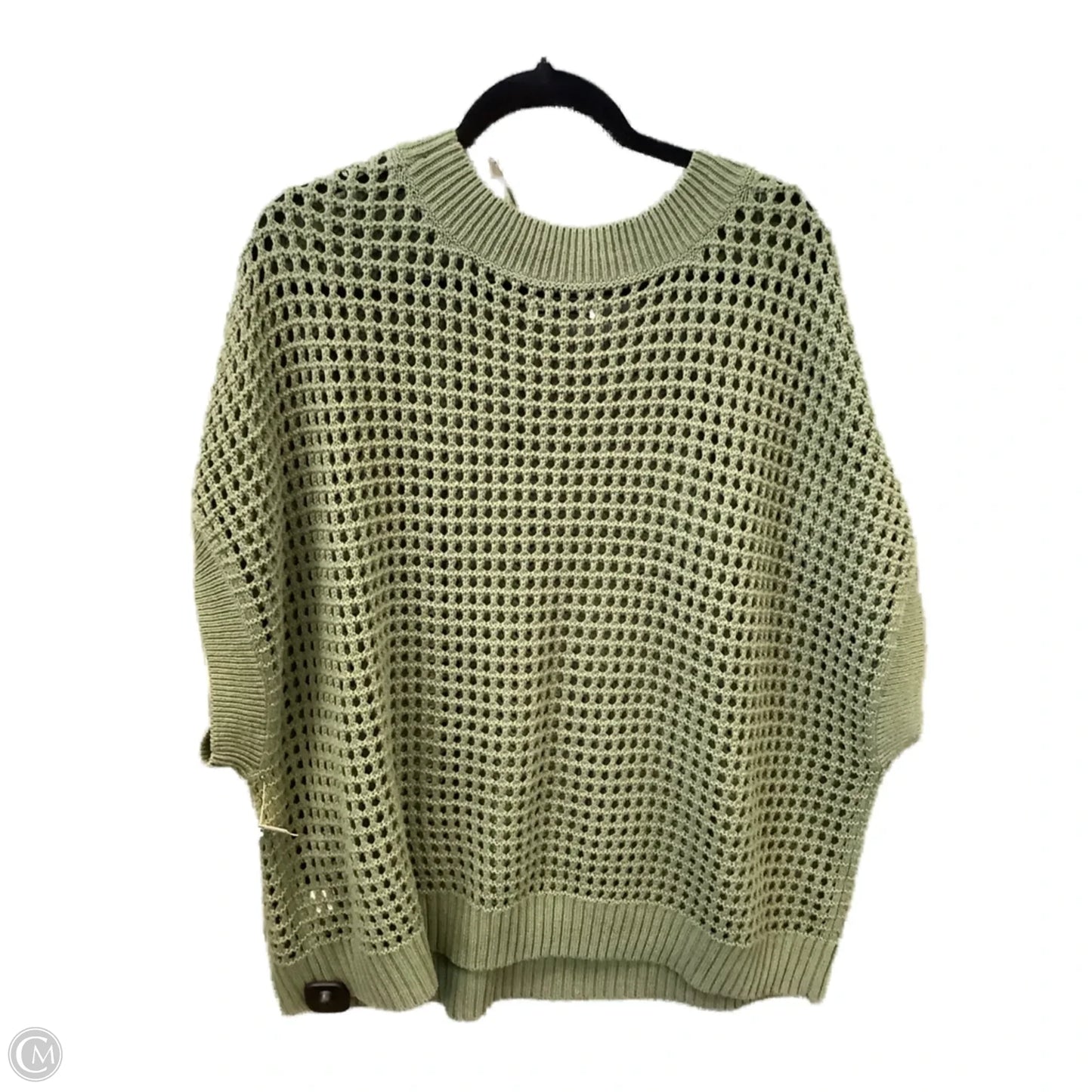 Sweater Short Sleeve By Sonoma In Green, Size: 2x