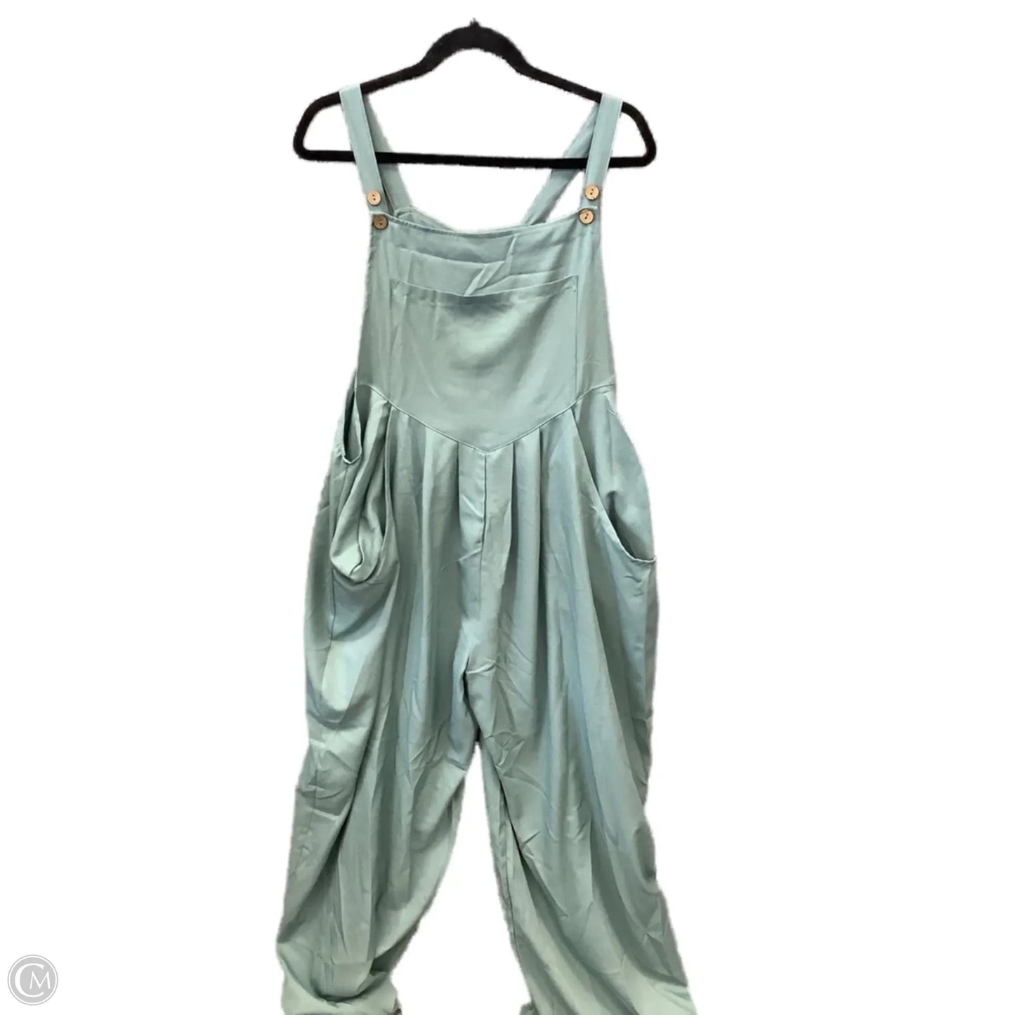 Jumpsuit By Clothes Mentor In Green, Size: 2x
