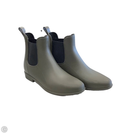 Boots Rain By A New Day In Green, Size: 9