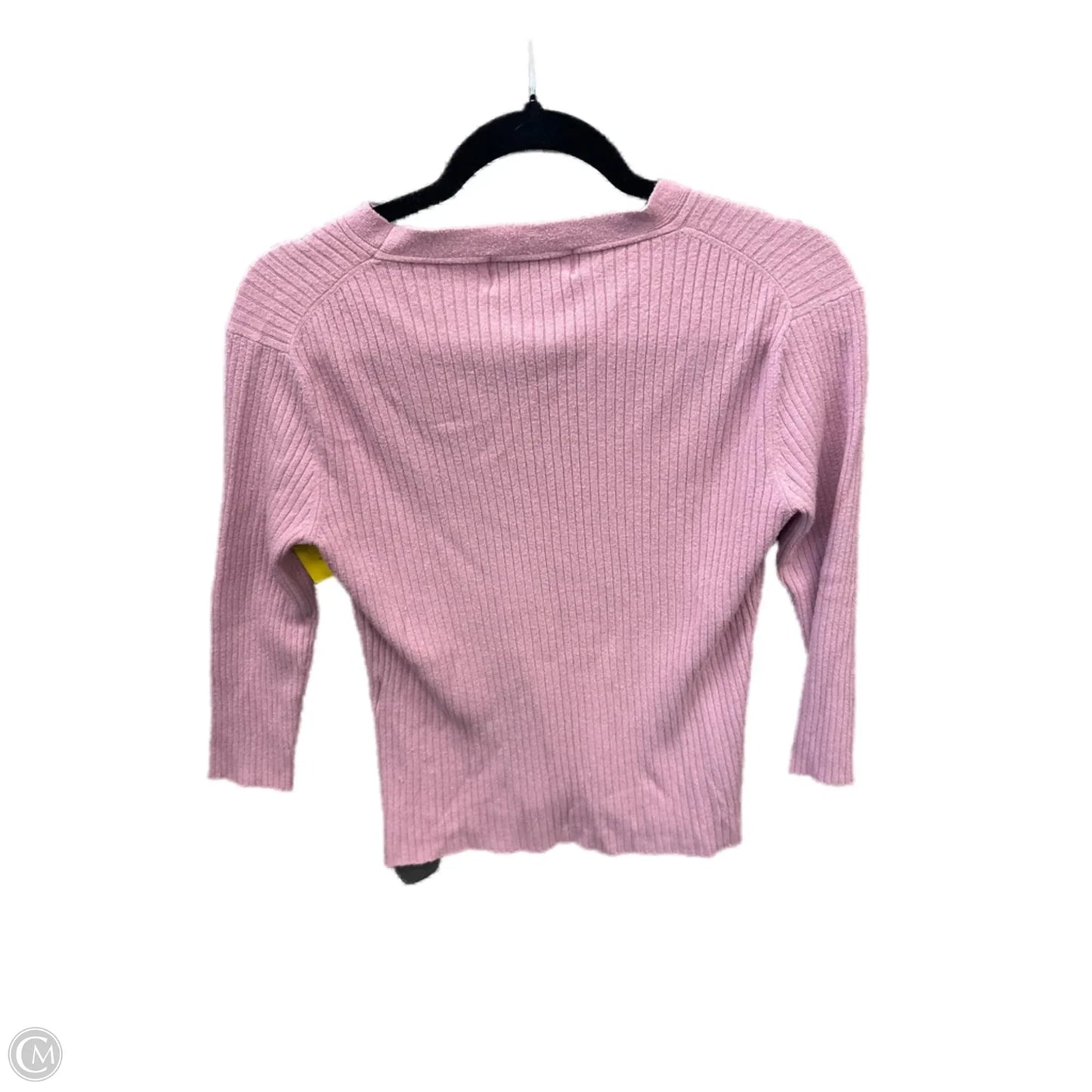 Top Long Sleeve By Casual Corner In Purple, Size: S