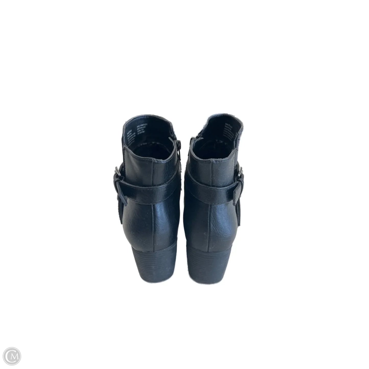 Boots Ankle Flats By Croft And Barrow In Black, Size: 8.5