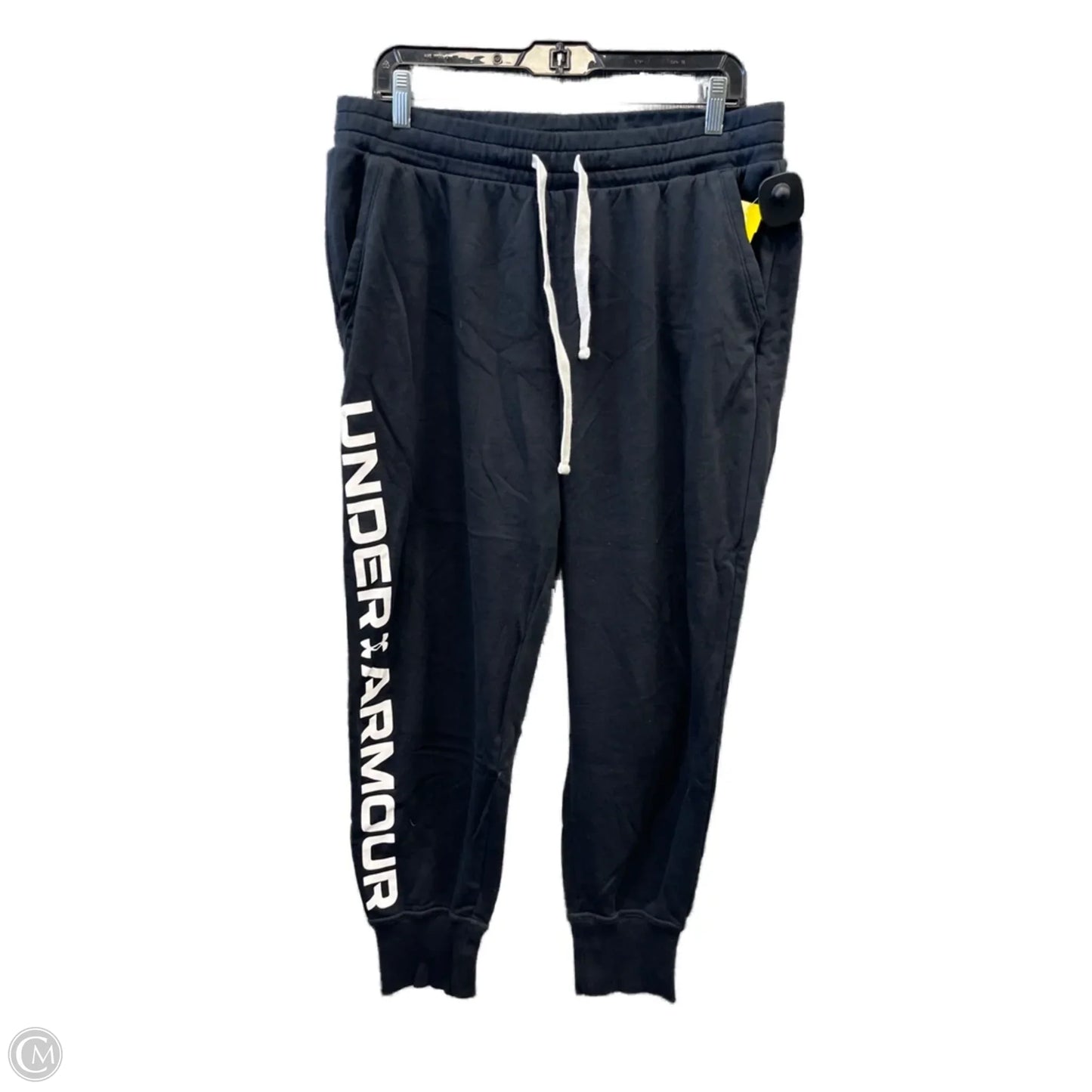 Athletic Pants By Under Armour In Black, Size: Xl