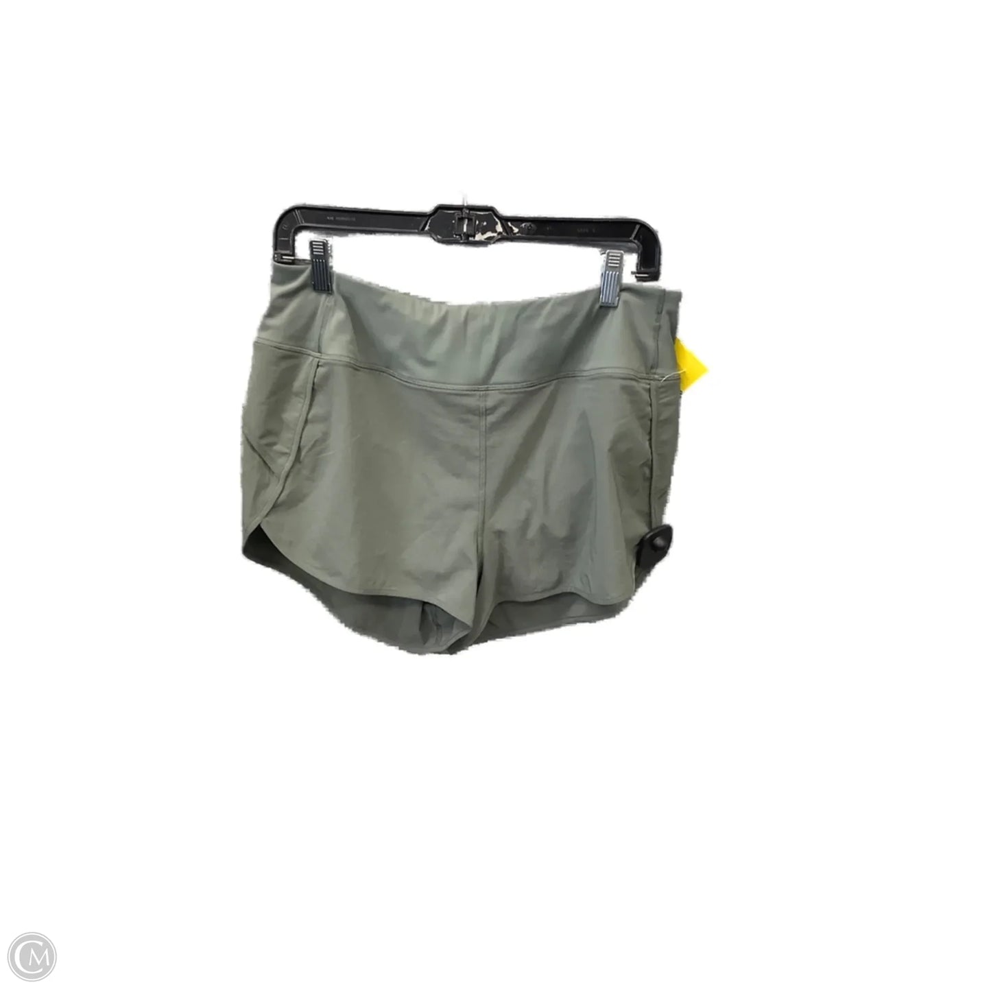 Athletic Shorts By Crz Yoga In Green, Size: L