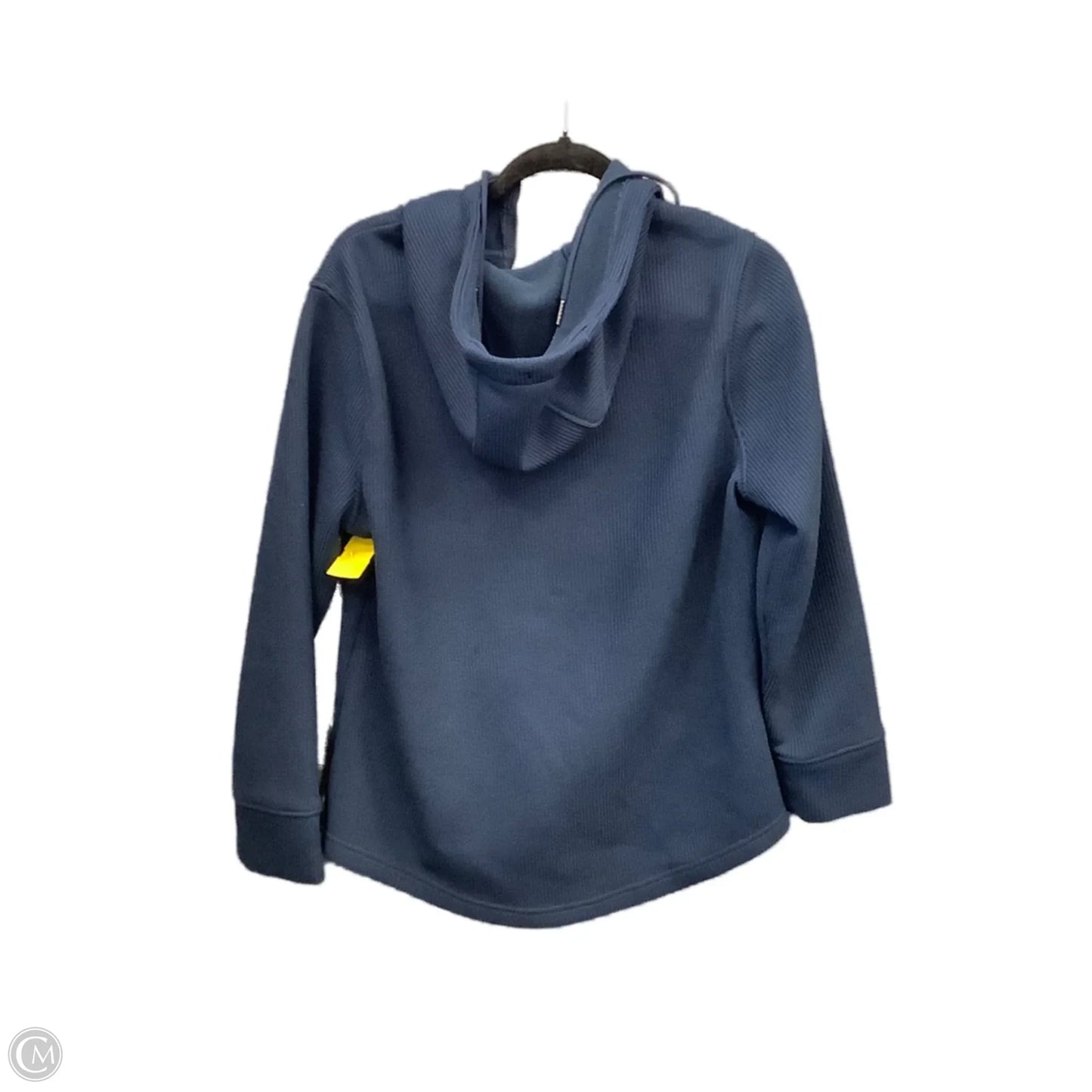 Sweatshirt Hoodie By Clothes Mentor In Navy, Size: L