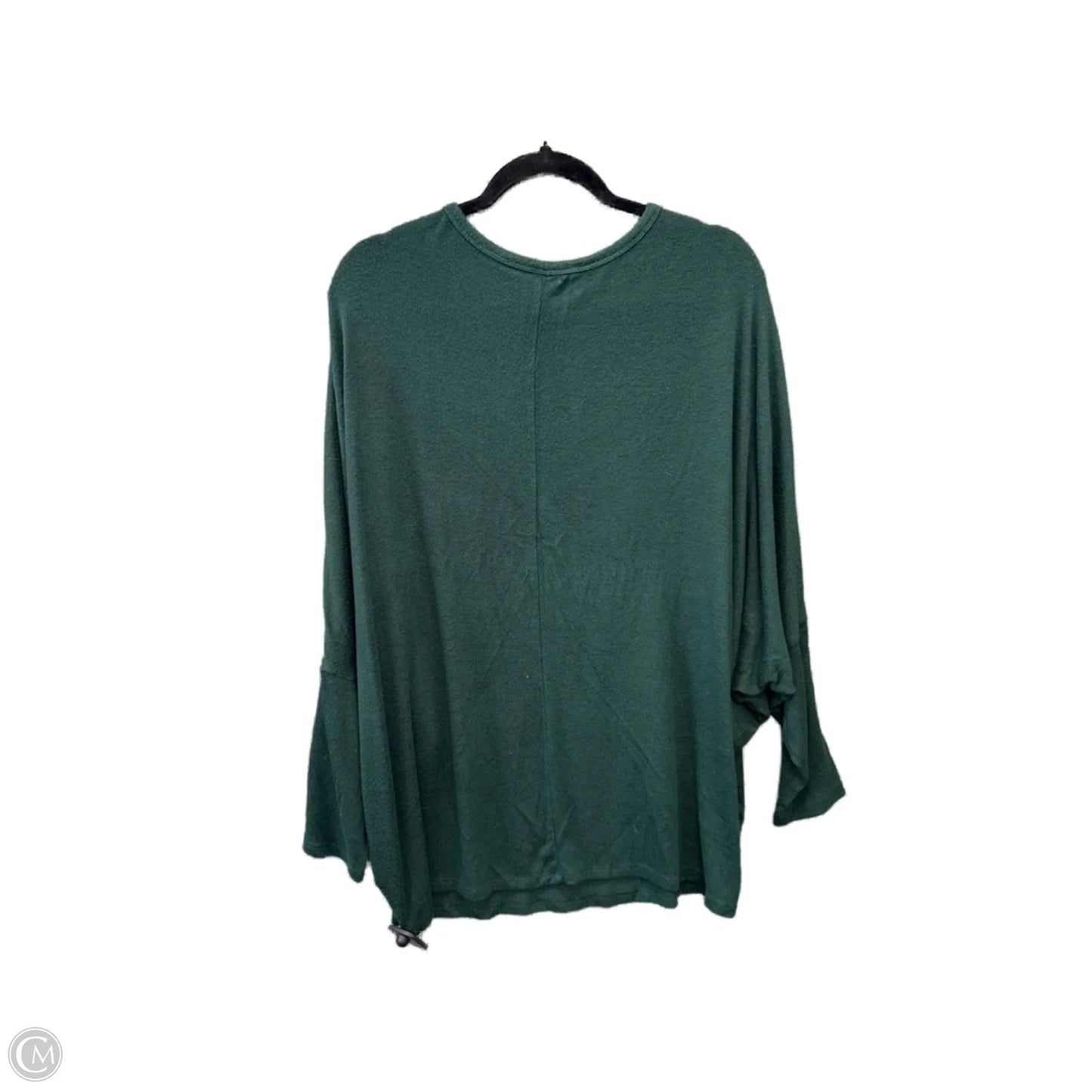 Top Long Sleeve By Maurices In Green, Size: 2x