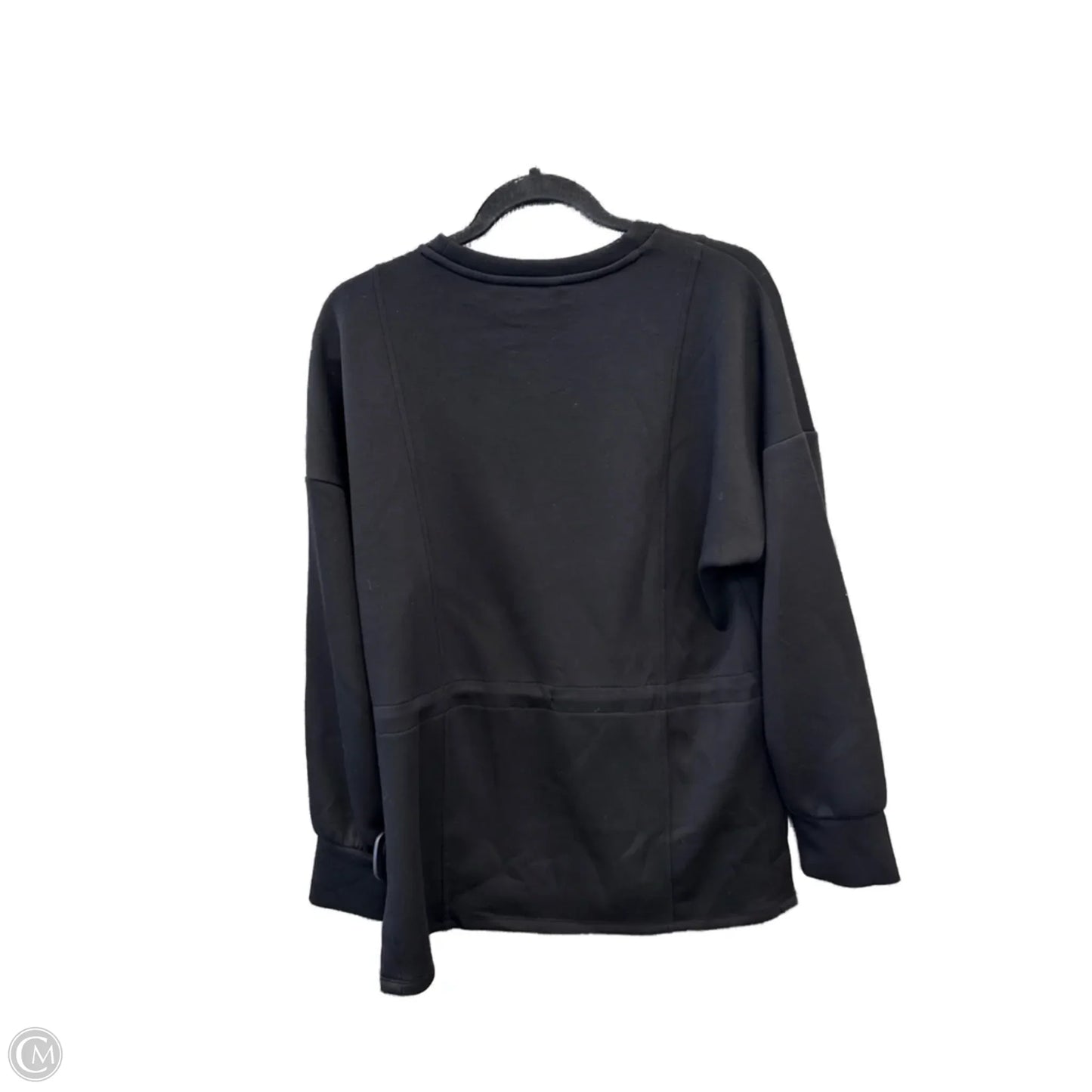 Tunic Long Sleeve By Simply Vera In Black, Size: M