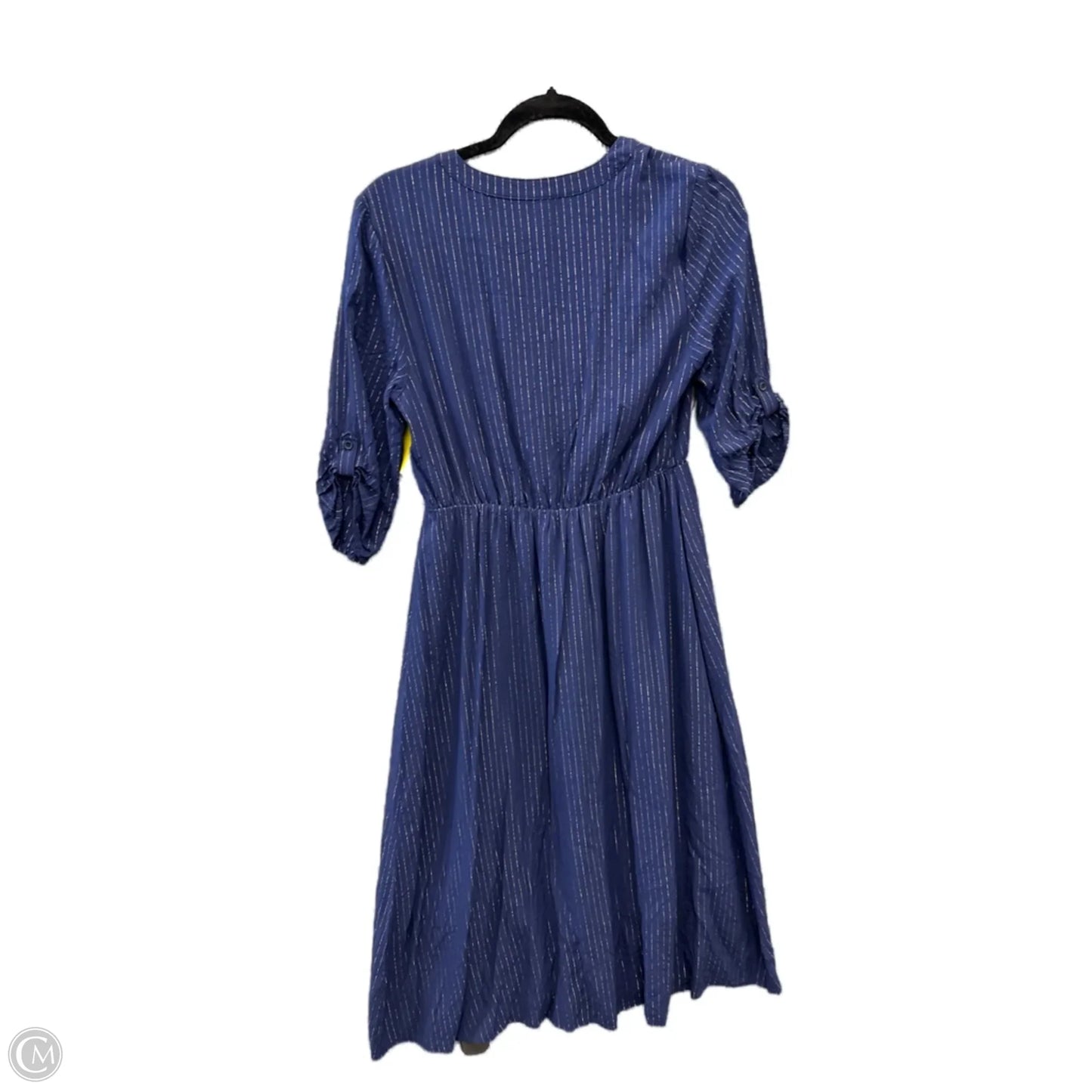 Dress Casual Midi By 89th And Madison In Blue, Size: S