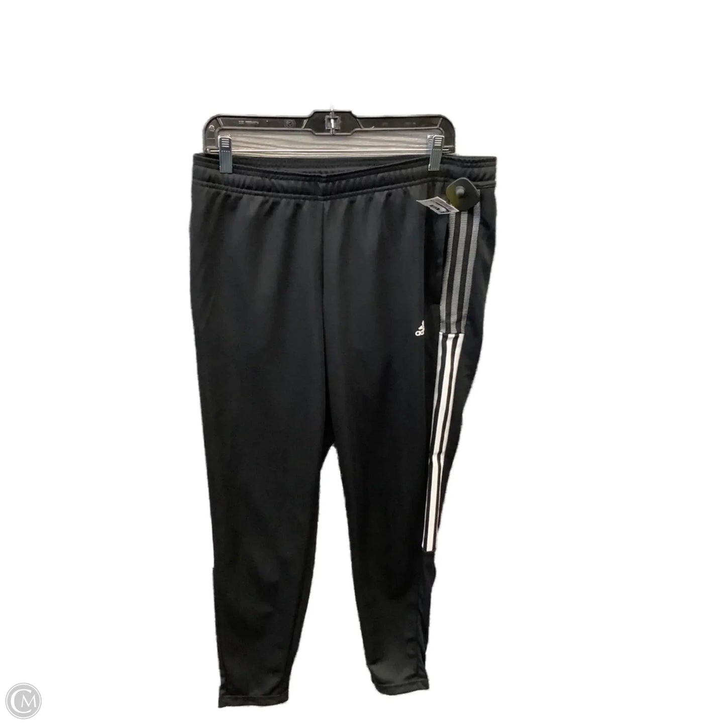 Athletic Pants By Adidas In Black, Size: L