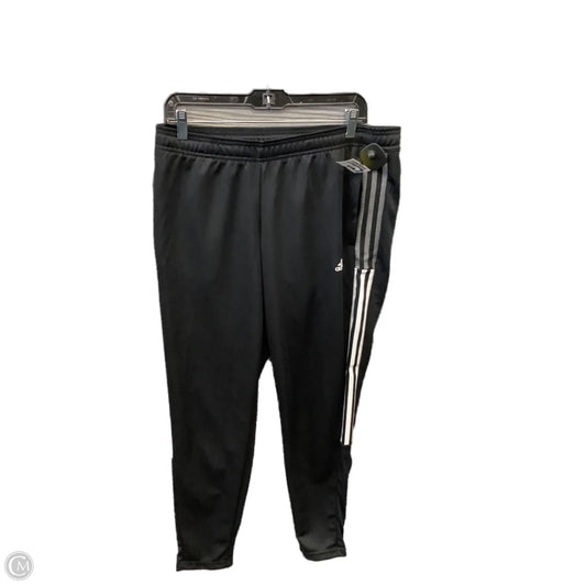 Athletic Pants By Adidas In Black, Size: L
