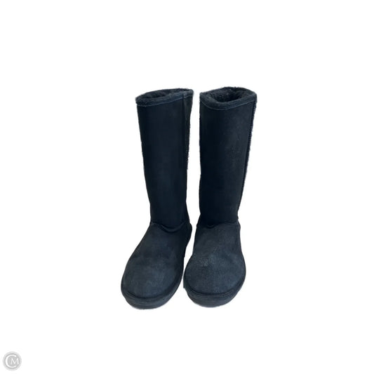 Boots Mid-calf Flats By Bearpaw In Black, Size: 10