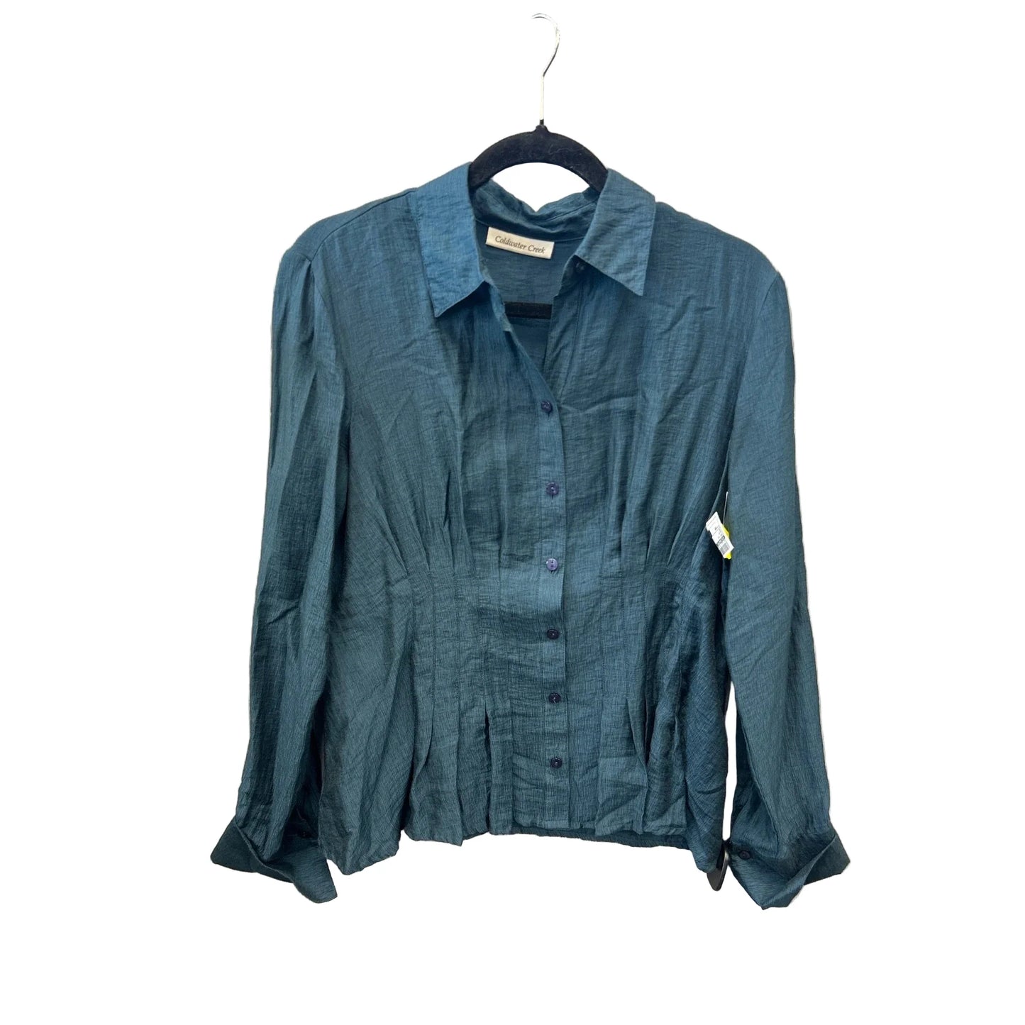 Top Long Sleeve By Coldwater Creek In Blue, Size: Mp