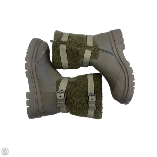 Boots Snow By Dream Pairs In Green, Size: 11