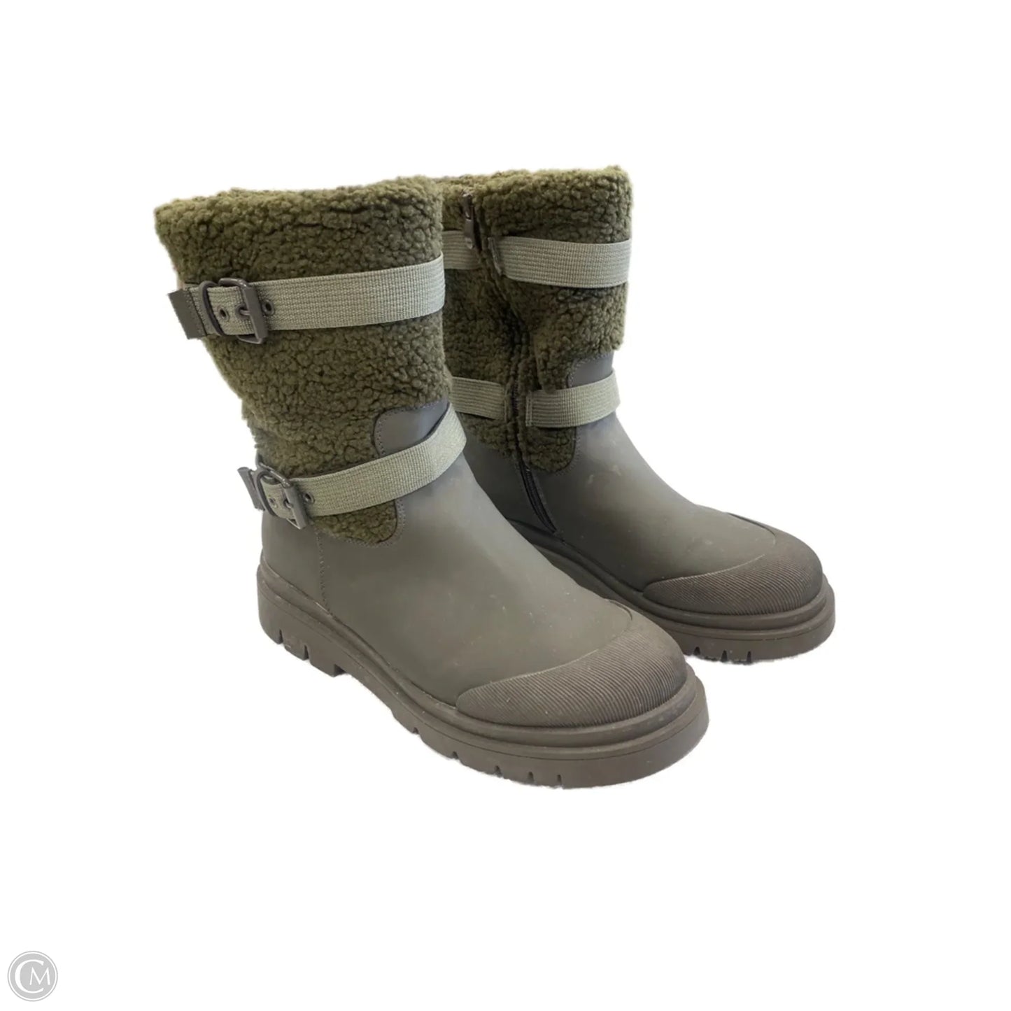 Boots Snow By Dream Pairs In Green, Size: 11
