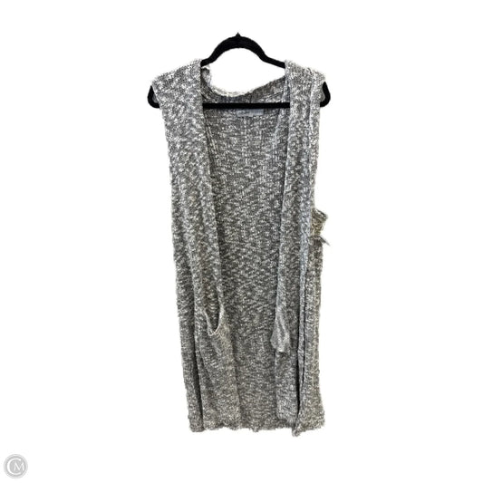 Cardigan By Absolutely Famous In Grey, Size: 3x