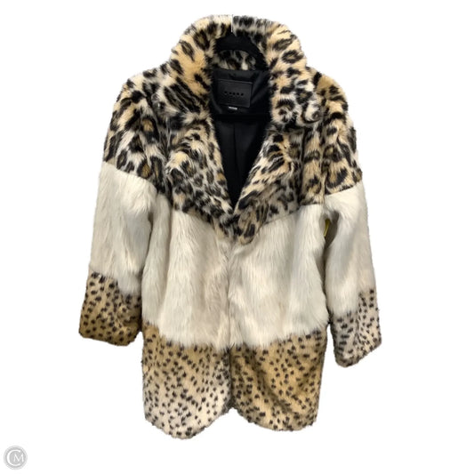 Jacket Faux Fur & Sherpa By Blanknyc In Animal Print, Size: M