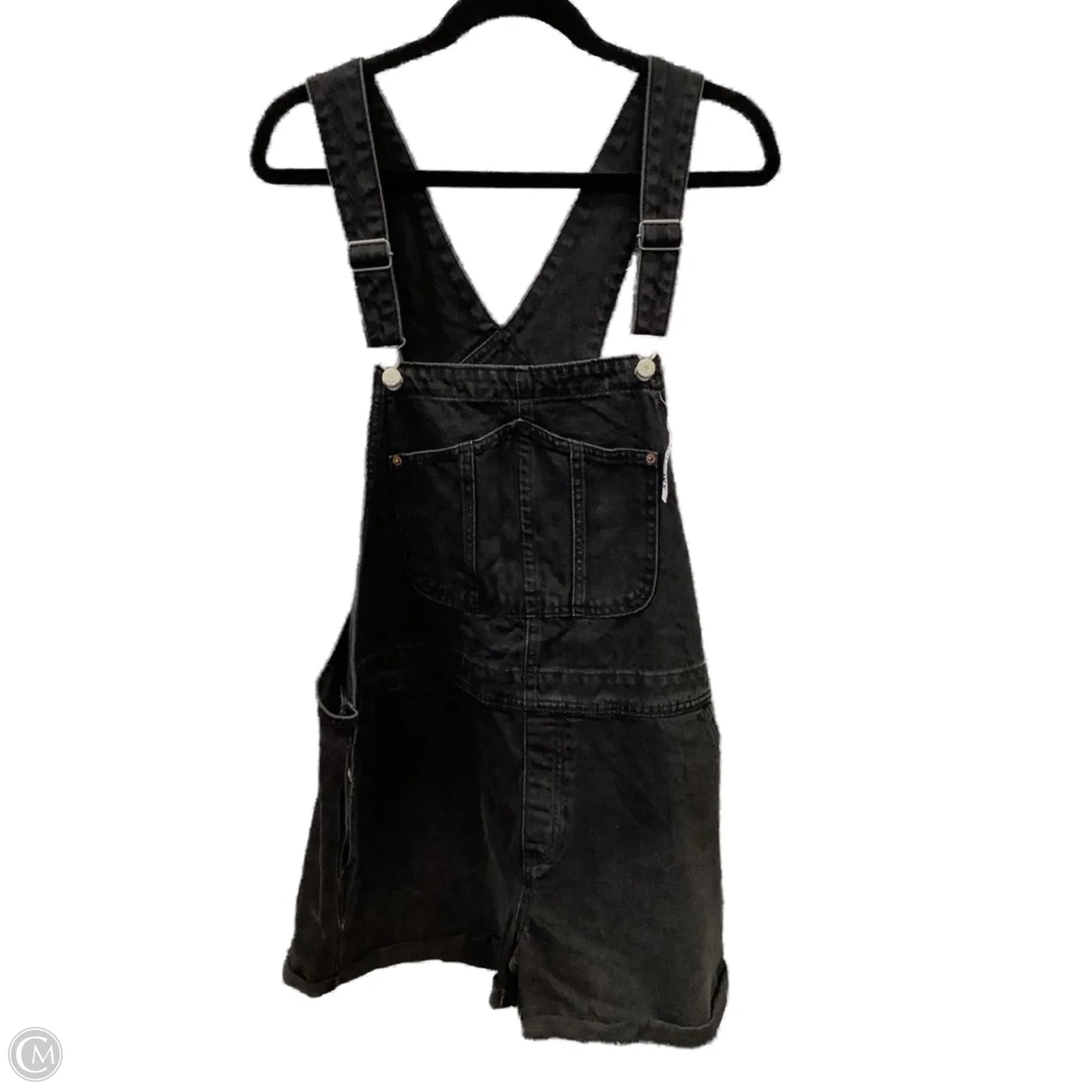 Shortalls By Old Navy In Black Denim, Size: 2x