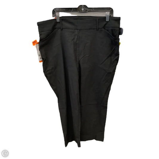 Pants Dress By Hilary Radley In Black, Size: 18