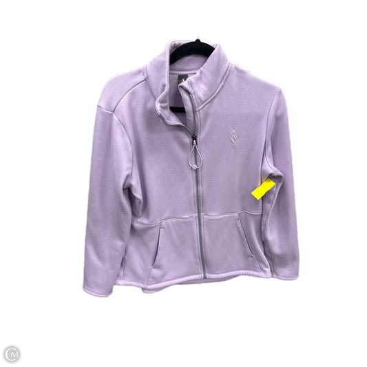 Athletic Sweatshirt Collar By Skechers In Purple, Size: L