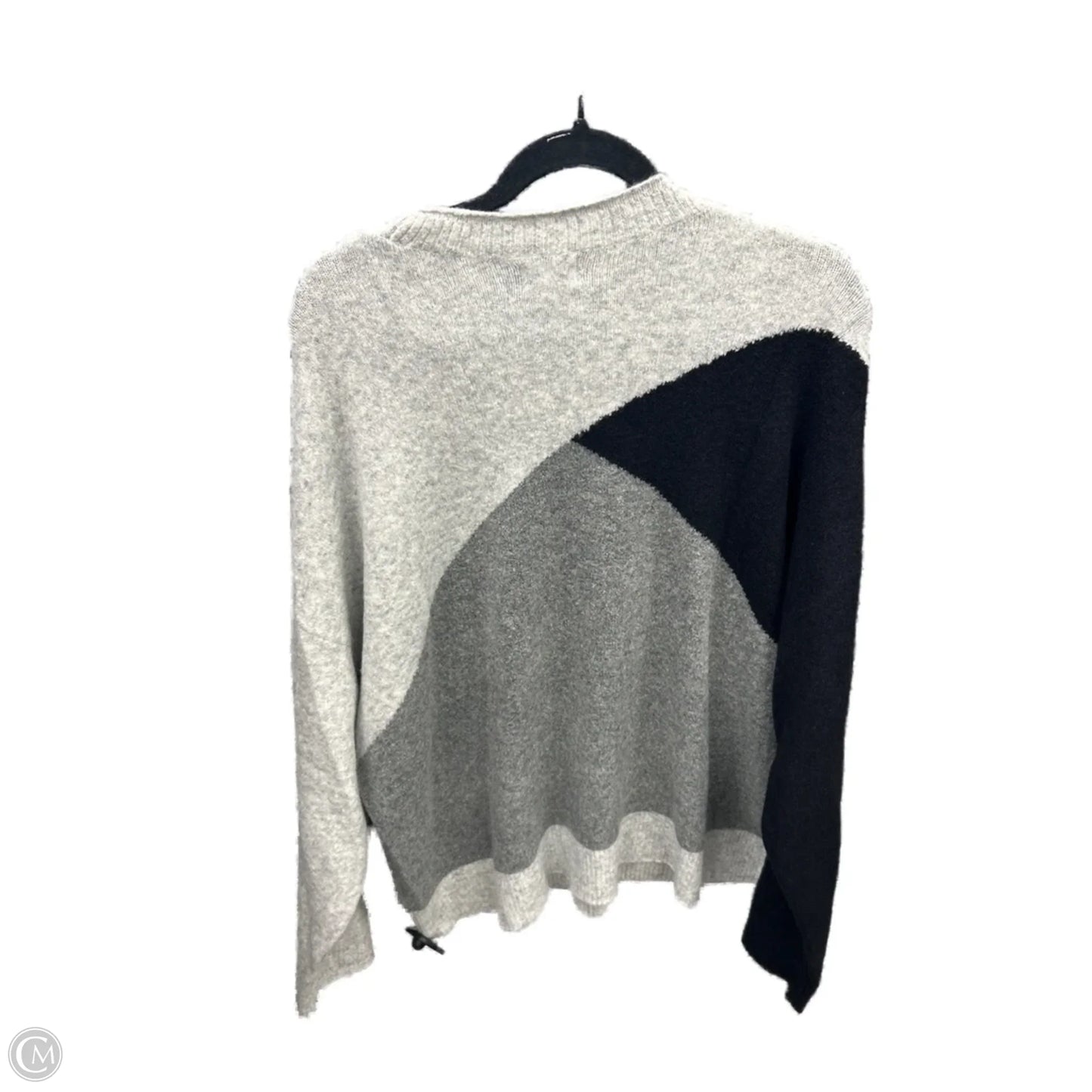 Sweater By J. Crew In Black & Grey, Size: Xxl