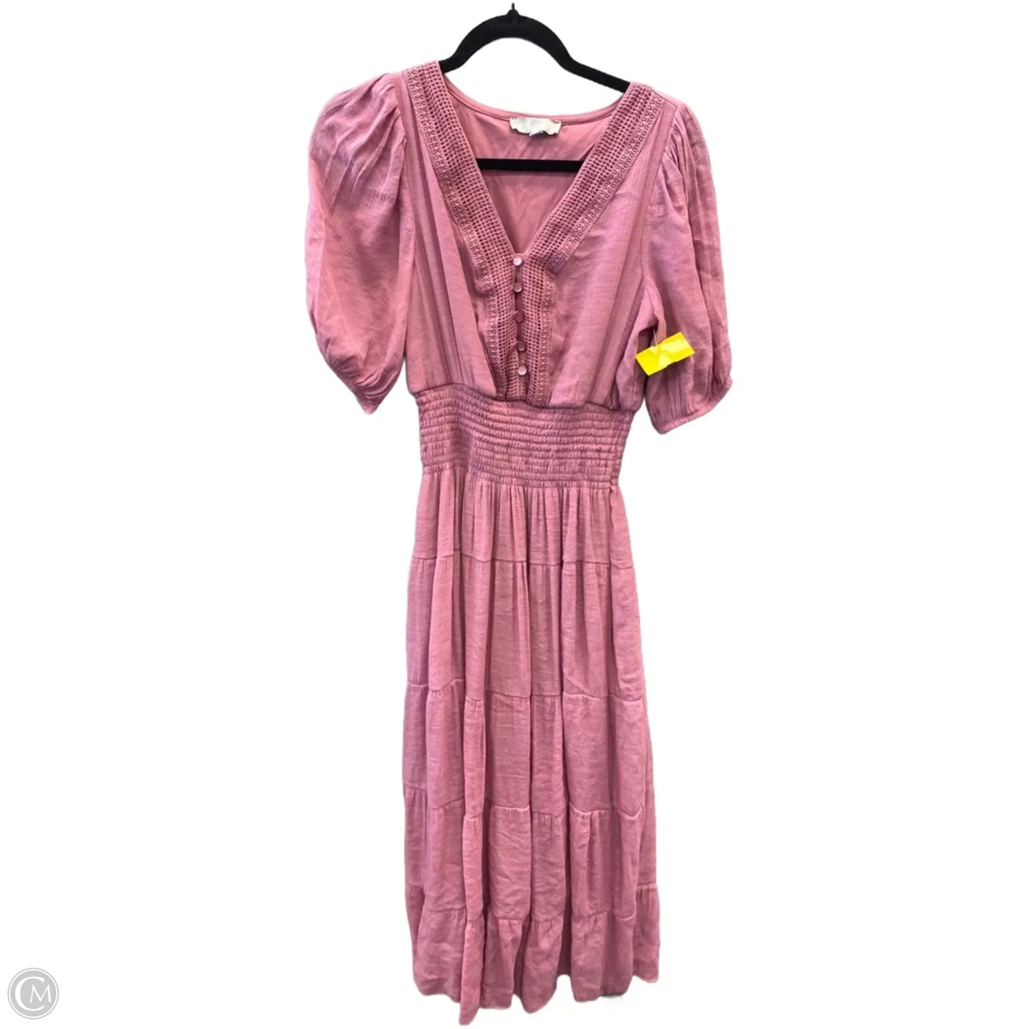 Dress Casual Midi By Clothes Mentor In Purple, Size: M