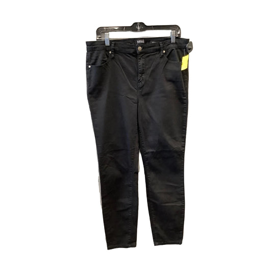 Jeans Skinny By Buffalo David Bitton In Black, Size: 12