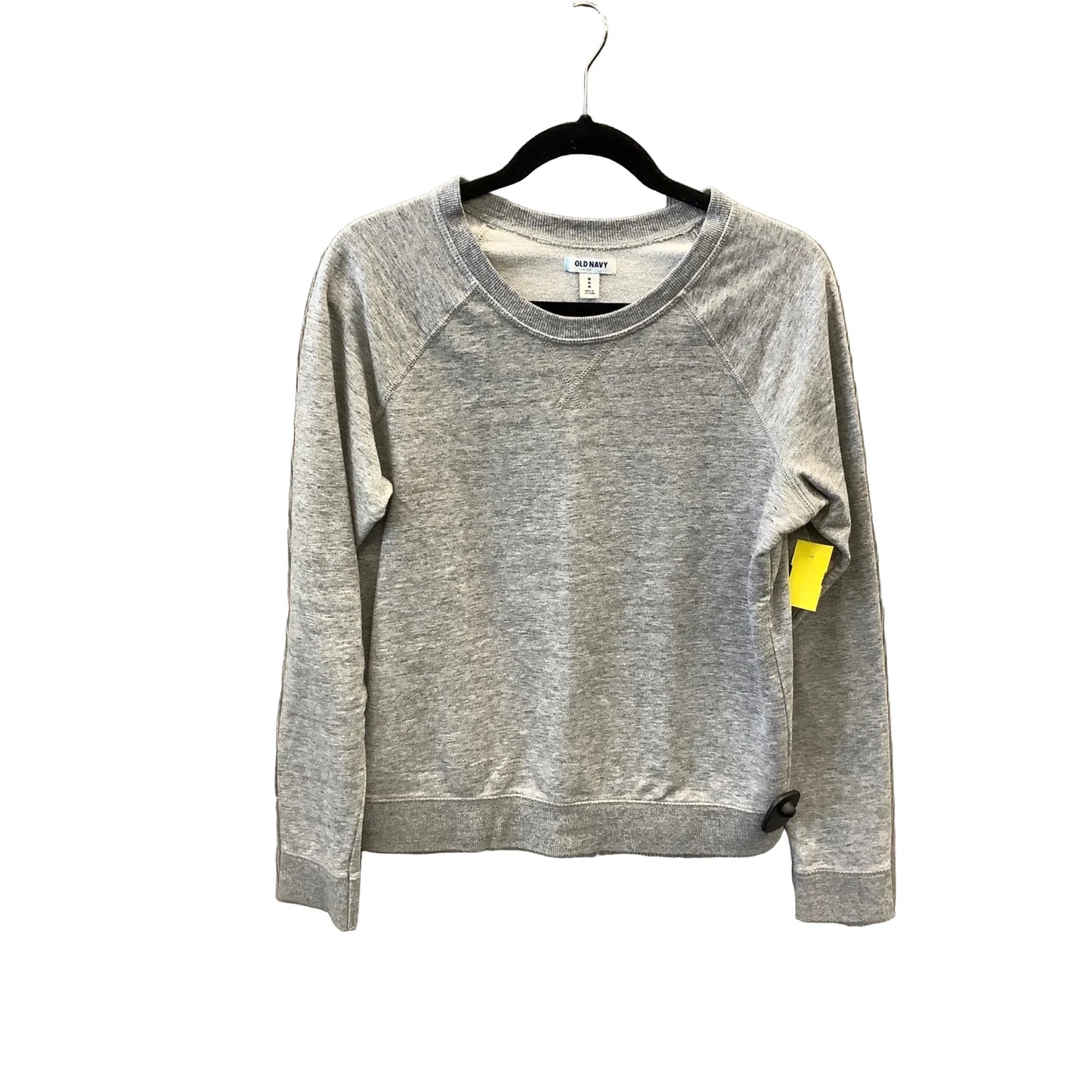 Top Long Sleeve By Old Navy In Grey, Size: M