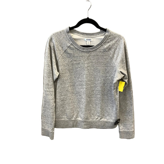 Top Long Sleeve By Old Navy In Grey, Size: M
