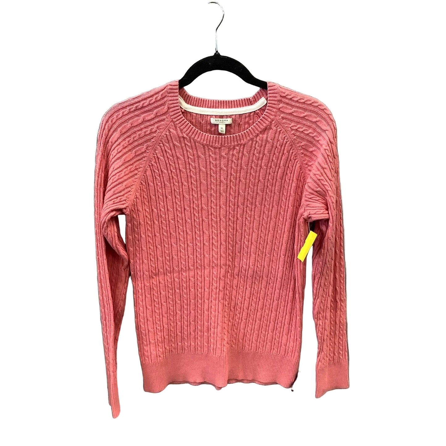 Sweater By Sonoma In Pink, Size: Xl