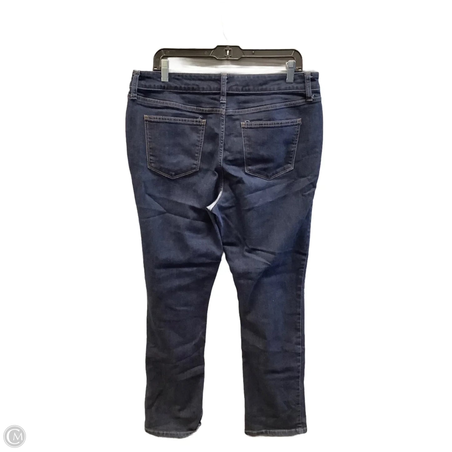 Jeans Straight By St Johns Bay In Blue Denim, Size: 14