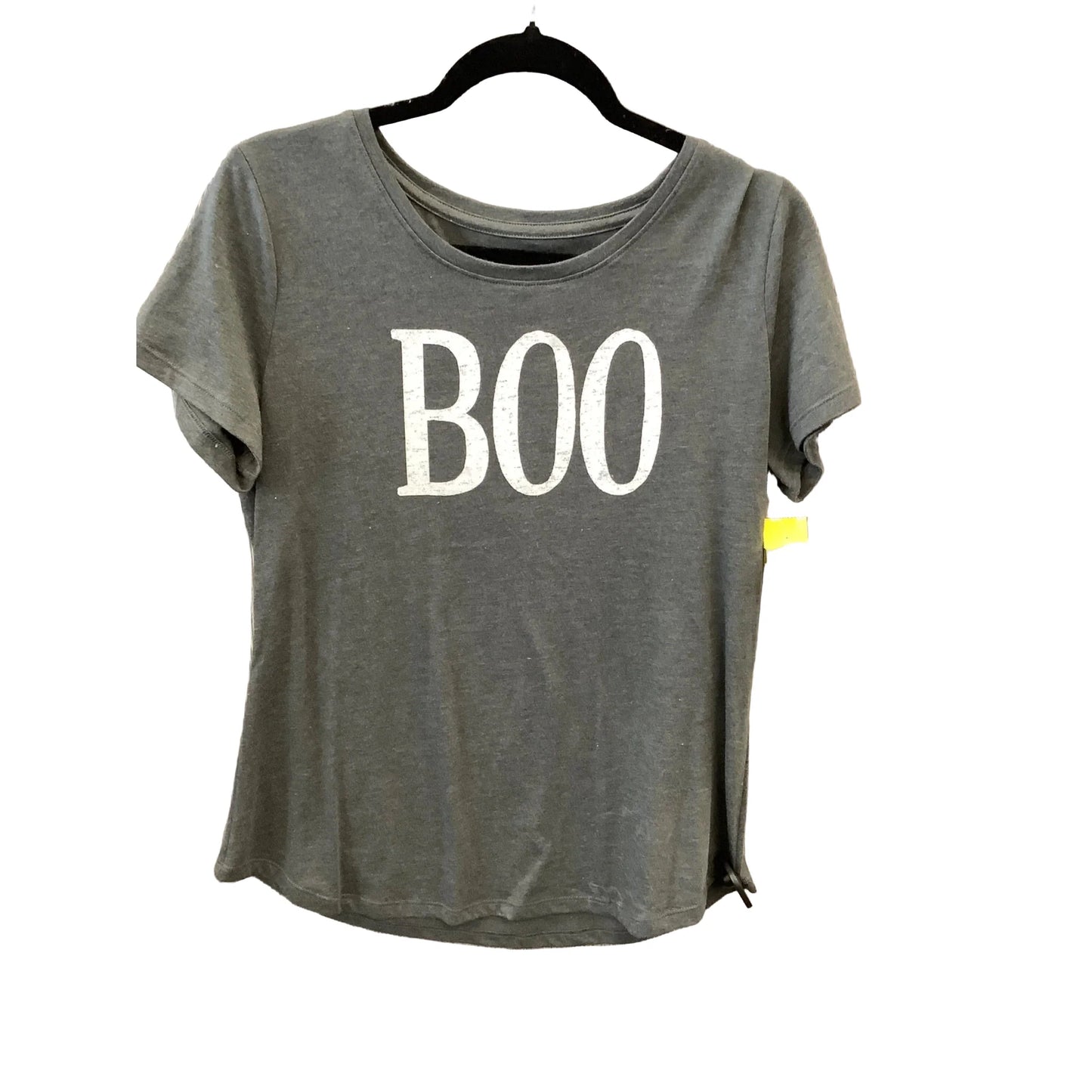 Top Short Sleeve By Sonoma In Grey, Size: M