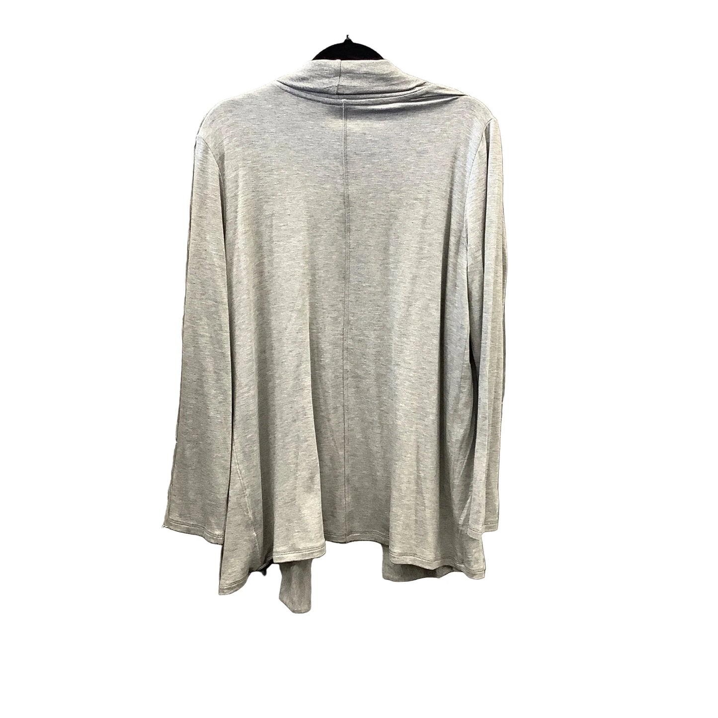 Cardigan By Liz Claiborne In Grey, Size: L