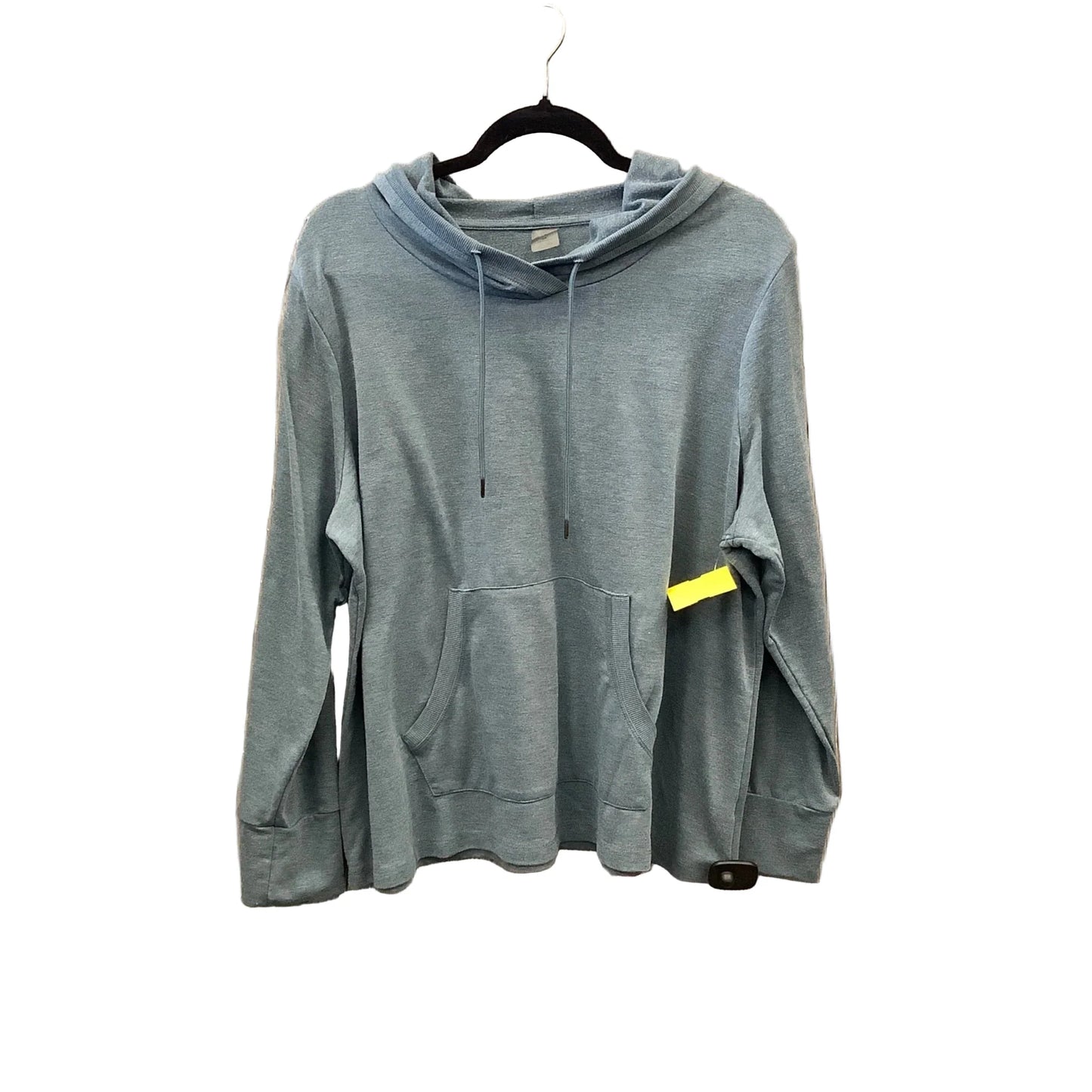 Athletic Top Long Sleeve Hoodie By St Johns Bay In Blue, Size: Xl