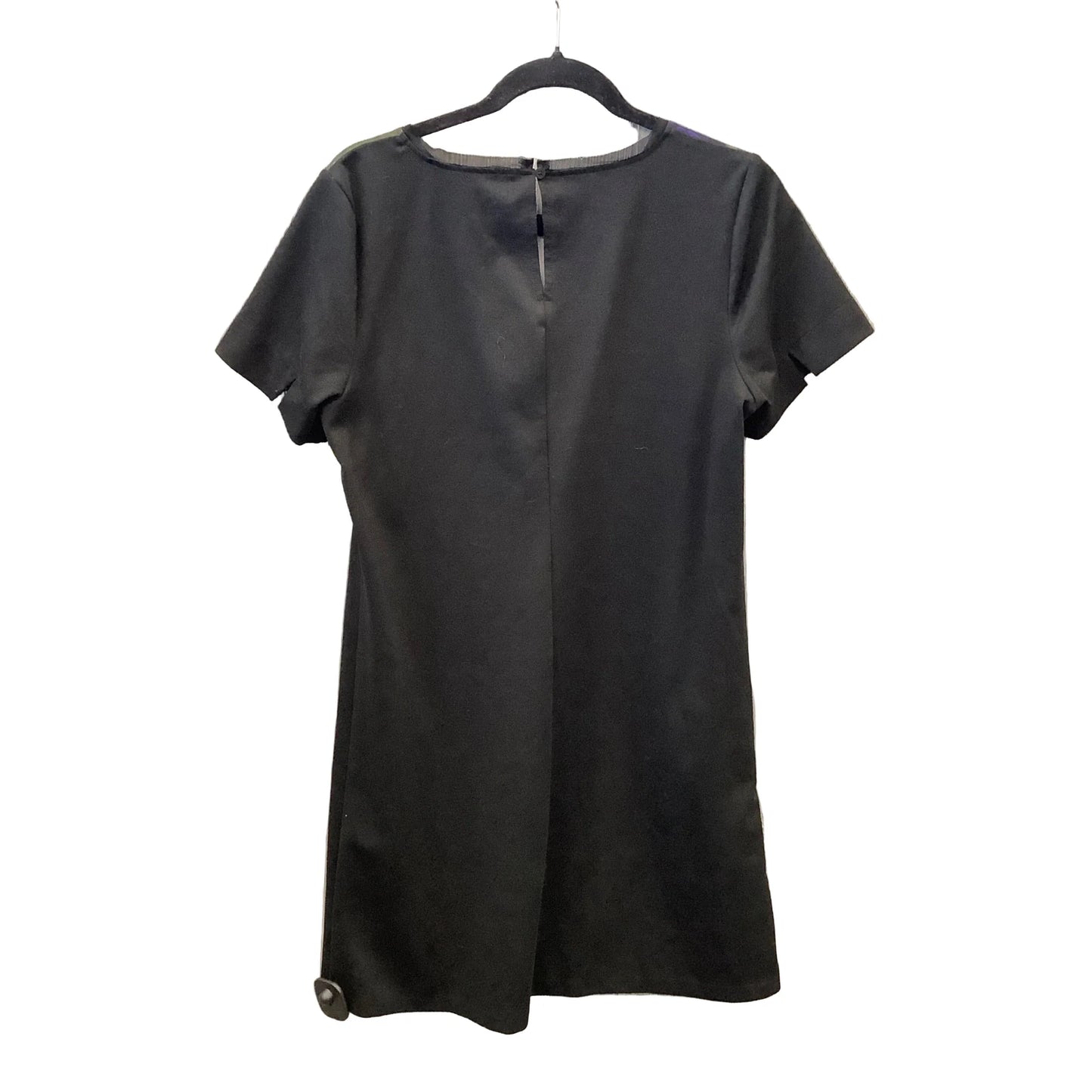 Dress Casual Midi By Simply Vera In Black & Blue, Size: L