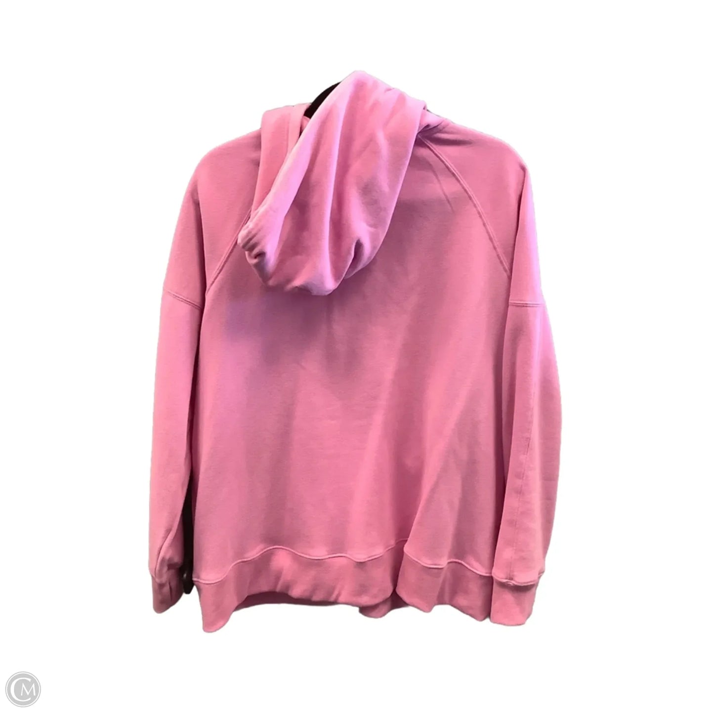 Sweatshirt Hoodie By Ultra Flirt In Pink, Size: 1x