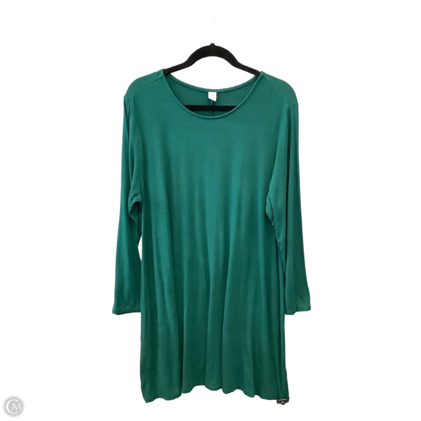 Dress Casual Midi By Old Navy In Green, Size: Xl