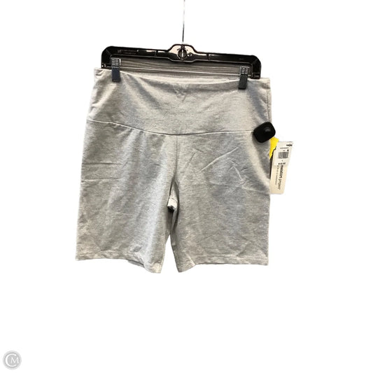 Athletic Shorts By Sweater Project In Grey, Size: L