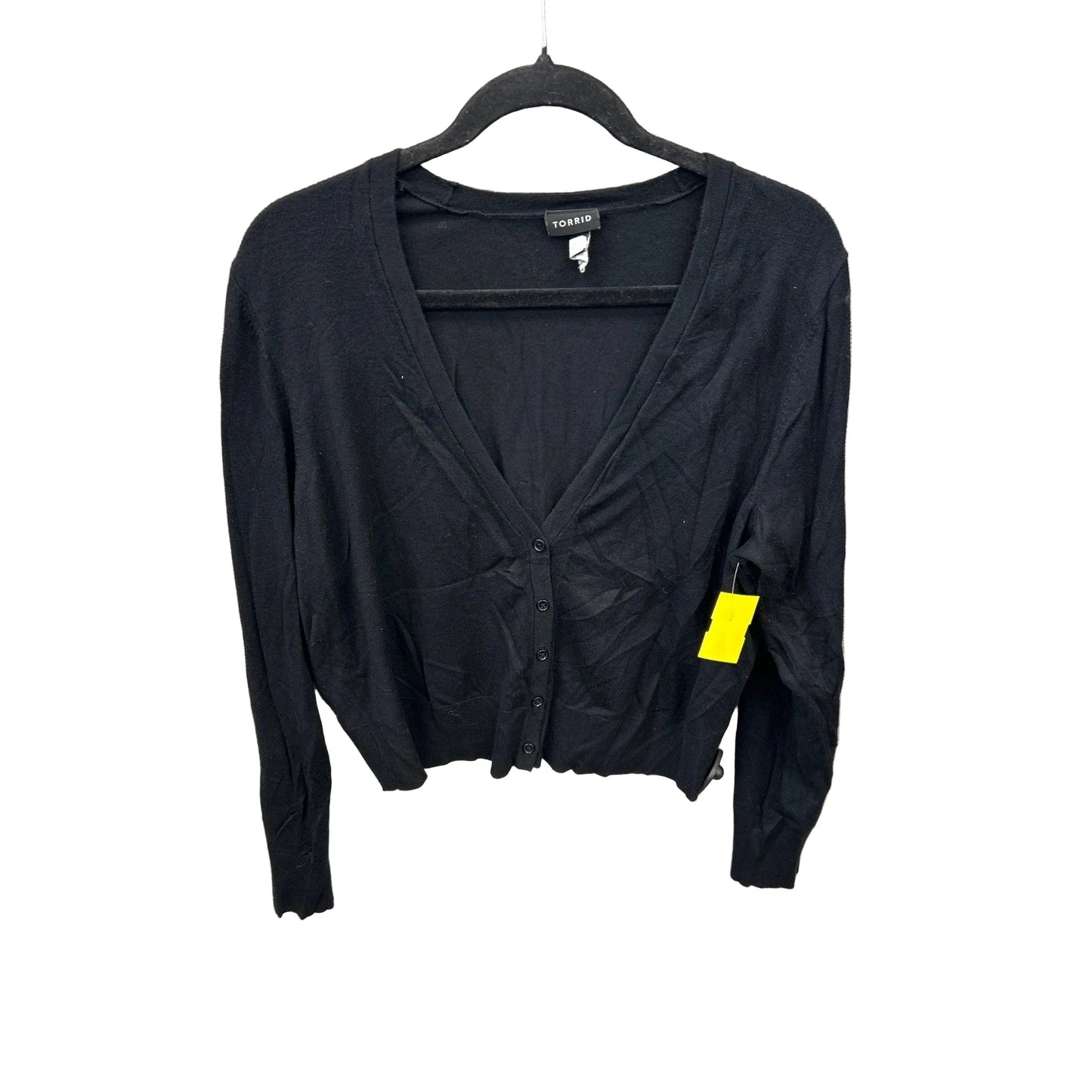 Top Long Sleeve By Torrid In Black, Size: 2x