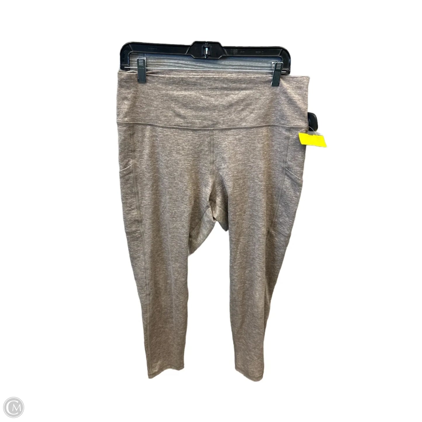 Athletic Leggings By Aerie In Brown, Size: Xl