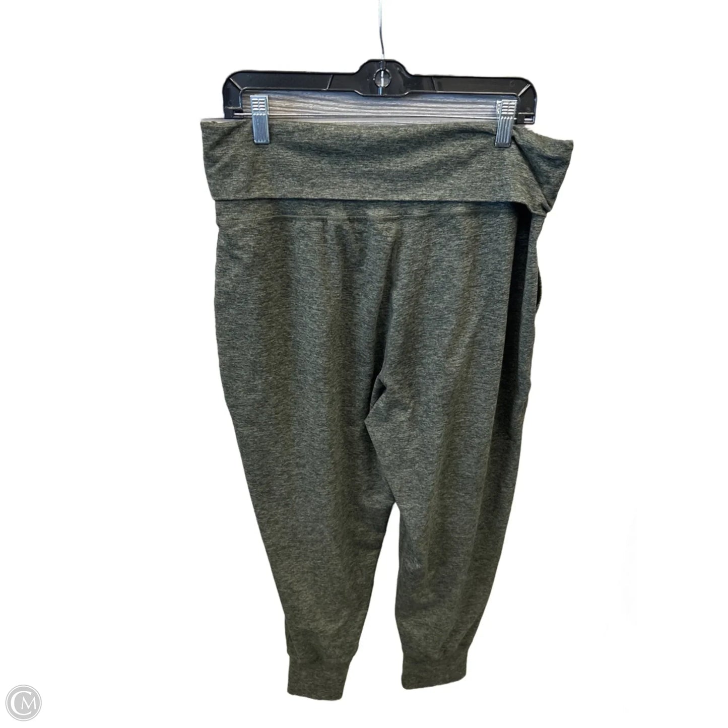 Athletic Leggings By Aerie In Green, Size: L