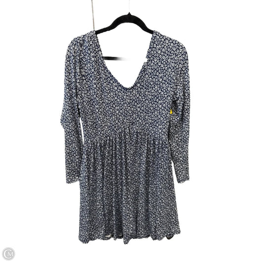 Dress Casual Midi By White Birch In Blue, Size: L