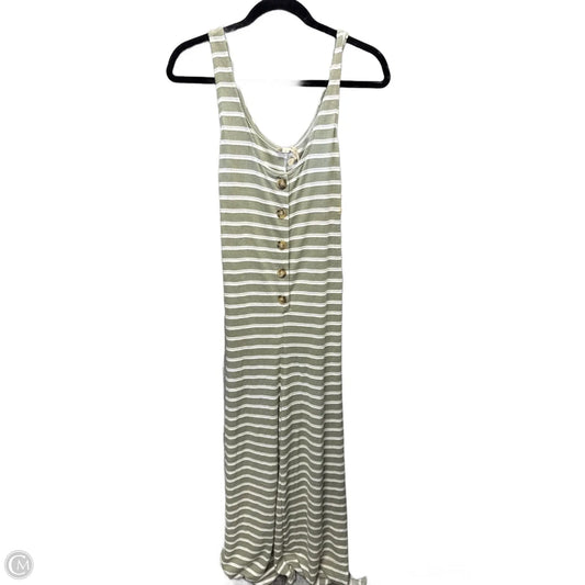Jumpsuit By Hem & Thread In Striped Pattern, Size: L