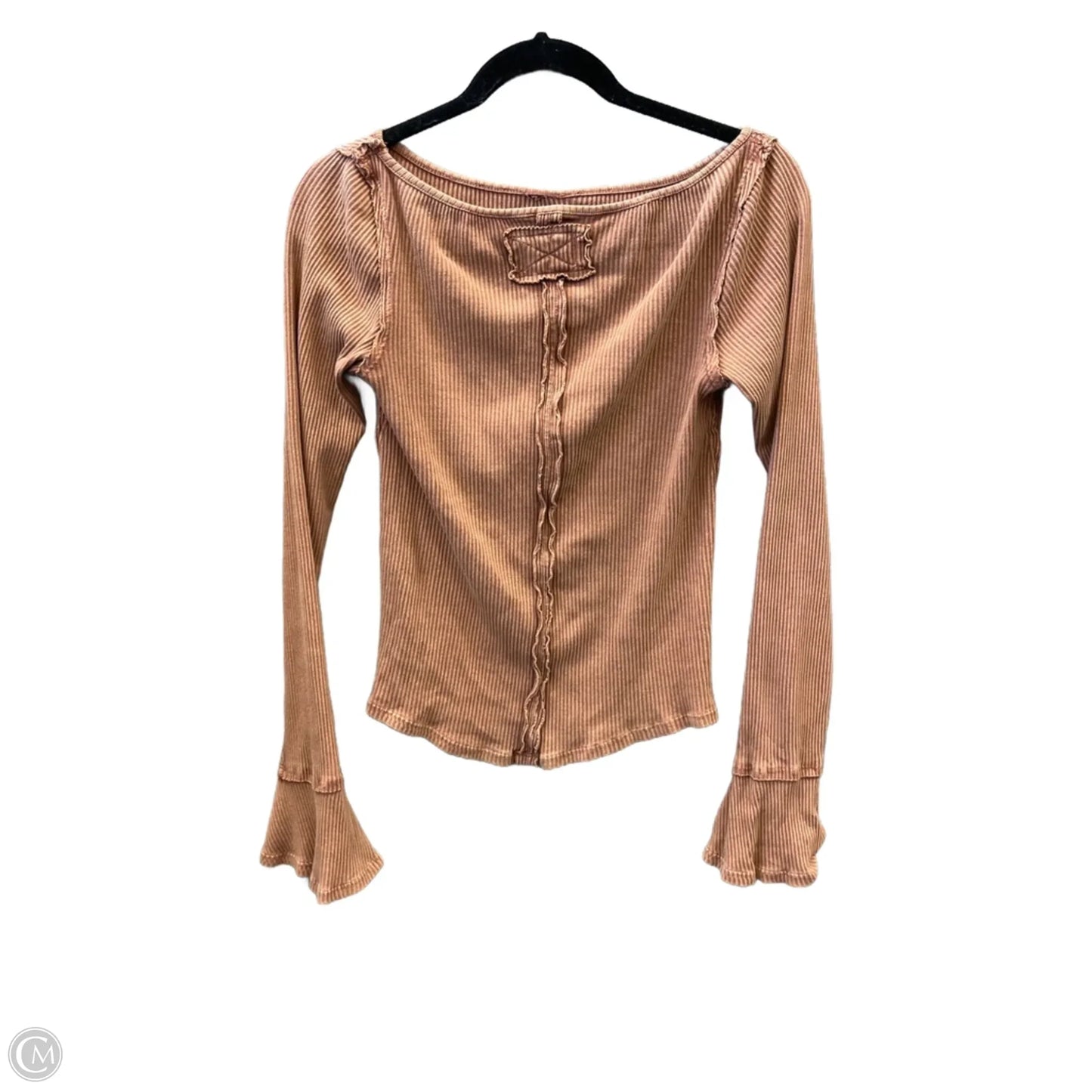 Top Long Sleeve By We The Free In Brown, Size: M