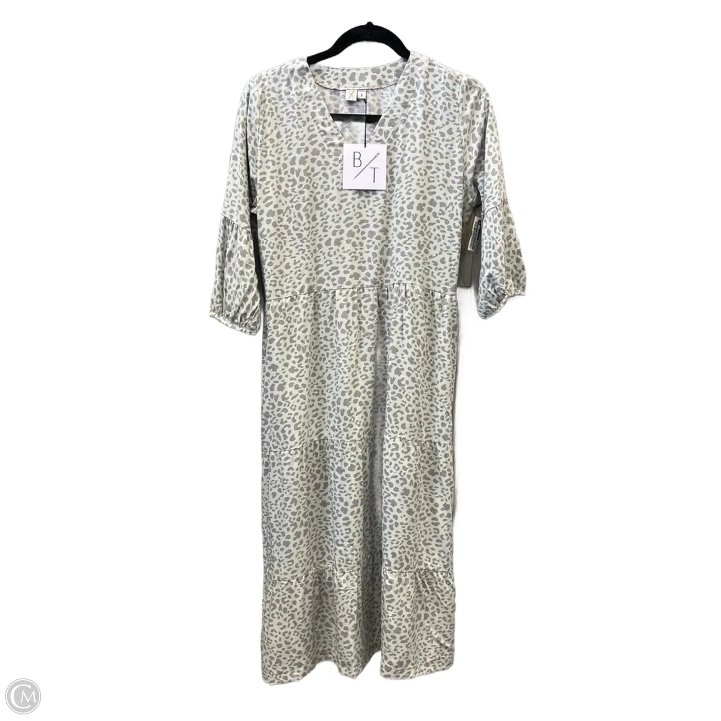 Dress Casual Midi By Clothes Mentor In Green, Size: S