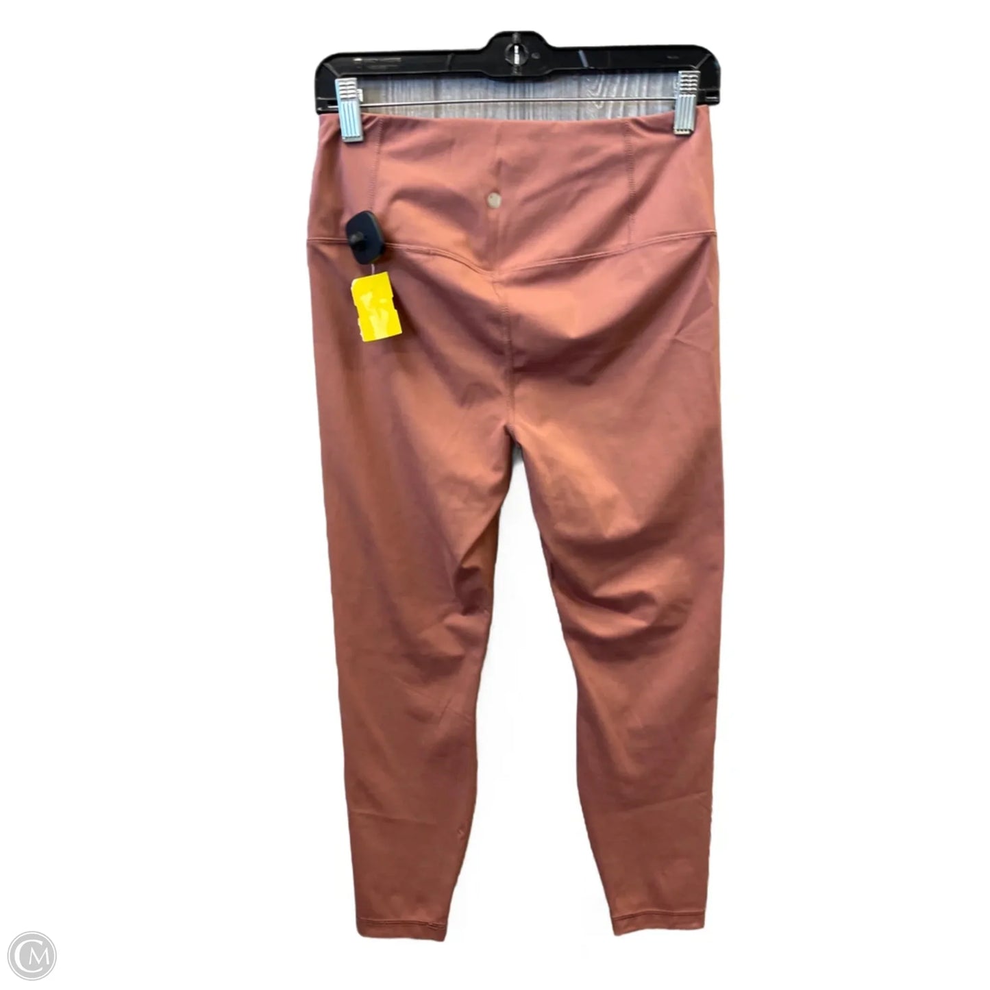 Athletic Leggings By Yogalicious In Pink, Size: L