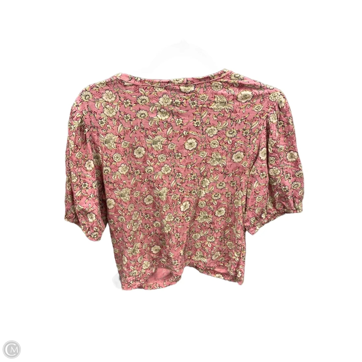 Top Short Sleeve By Jessica Simpson In Pink, Size: L