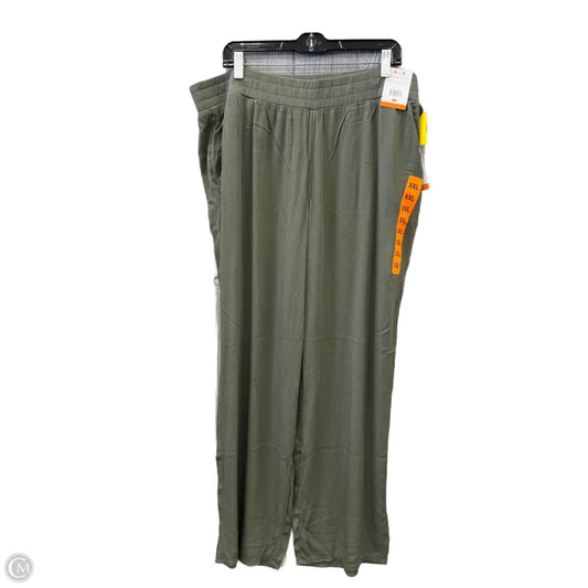 Pants Wide Leg By Three Dots In Green, Size: 18
